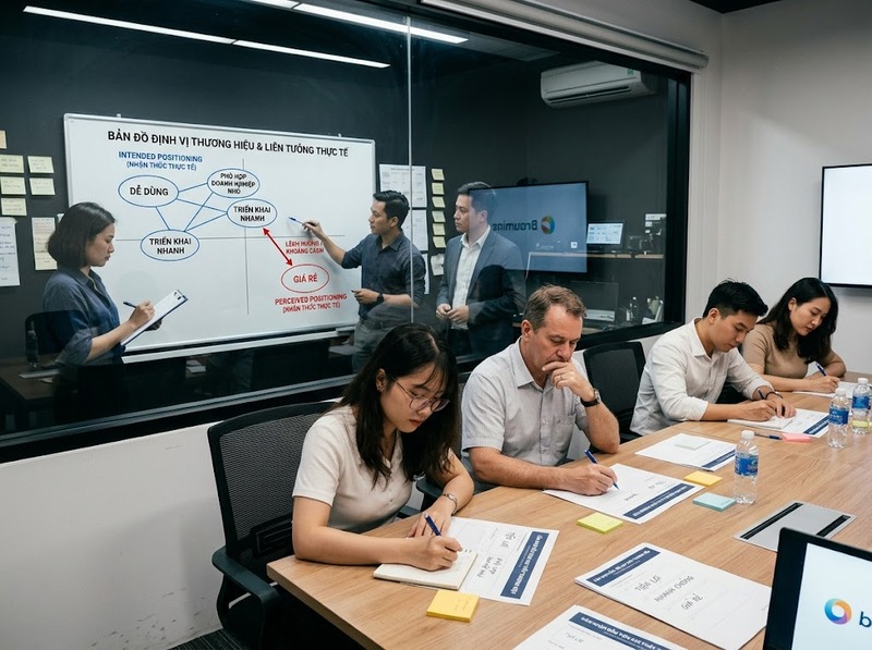 Đánh giá hiệu quả định vị thương hiệu qua nhận thức, khác biệt và mức độ ưu tiên